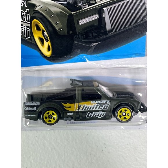 Hot Wheels Limited Grip 2024 Rod Squad 3/5 Green Car Diecast 1:64 NOC - Picture 4 of 7